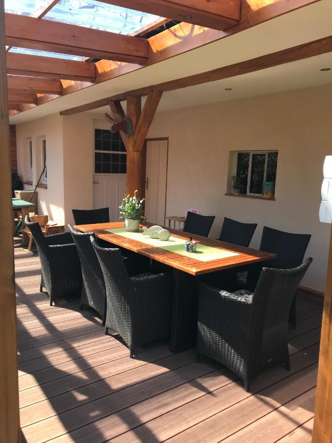 Nordsee Ferienhaus 9 Personen Schillig Exterior foto